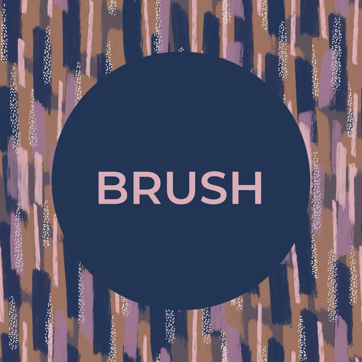 Secchiello KUSAMA blu notte e interno stampato - su ordinazione