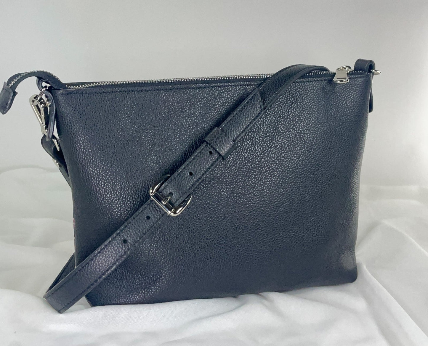 Tracolla MONDRIAN 4in1 nera e stampa Light Bloom - su ordinazione