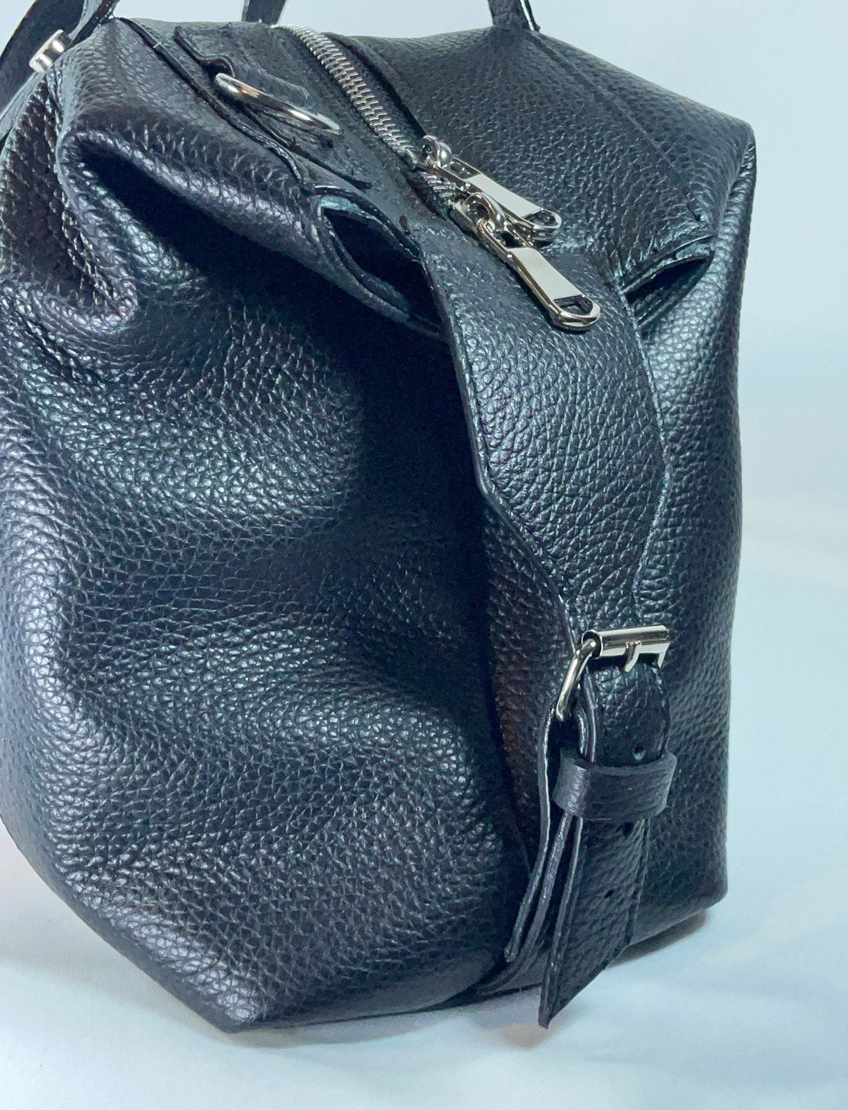 PREVENDITA: BOTERO vera pelle NERA e pattern Sterlizie nere