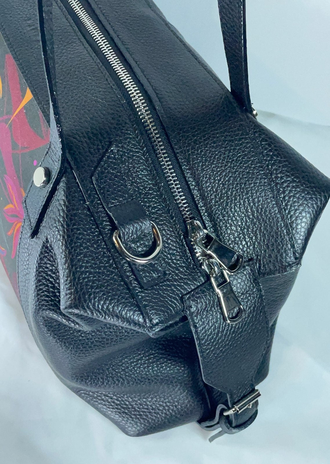 PREVENDITA: BOTERO vera pelle NERA e pattern Sterlizie nere