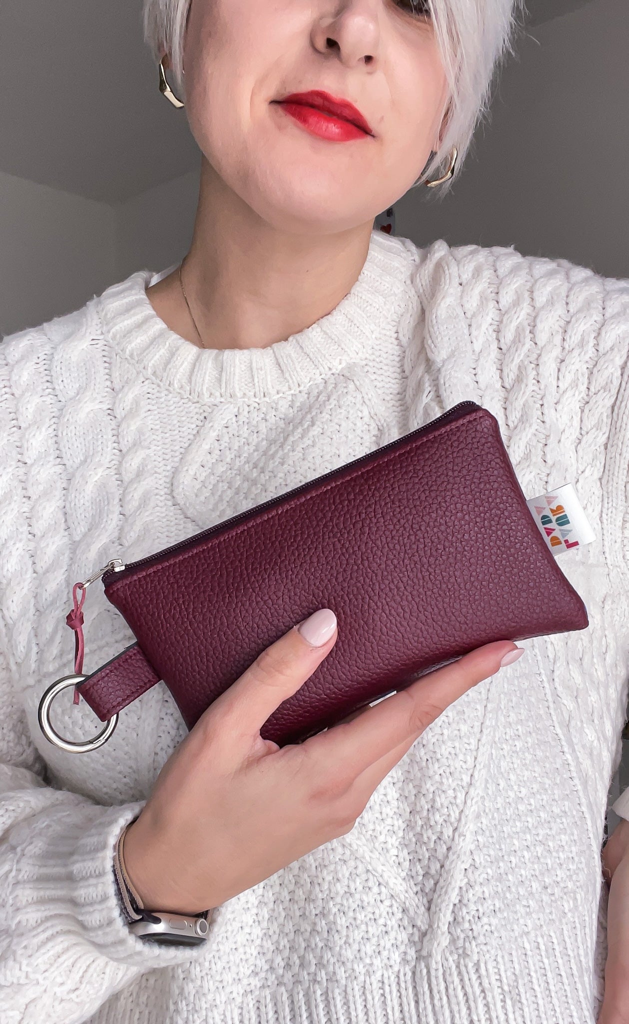 Pochette WONDER MINI e stampa Flower Power