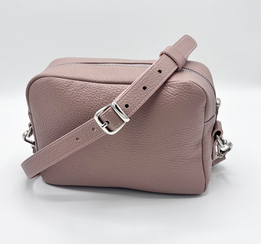 Tracolla Florence quarzo rosa e stampa Sterlizie