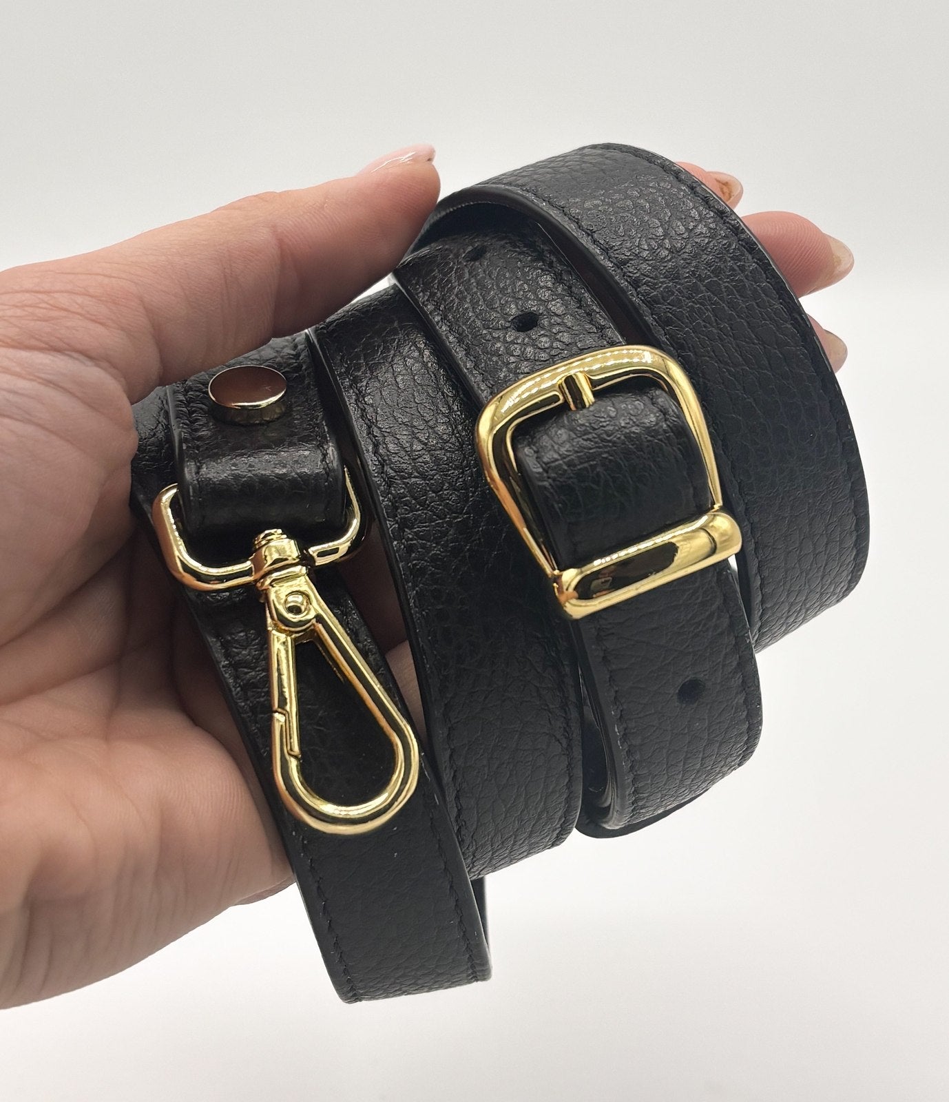 Tracolla Florence nera e stampa Sterlizie - su ordinazione