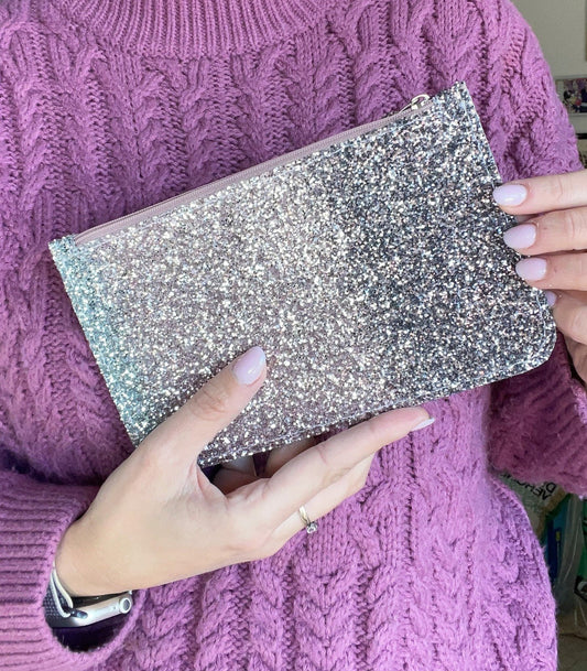 WONDER STAR MINI e MIDI, dègradè rosa e argento - sfumatura verticale