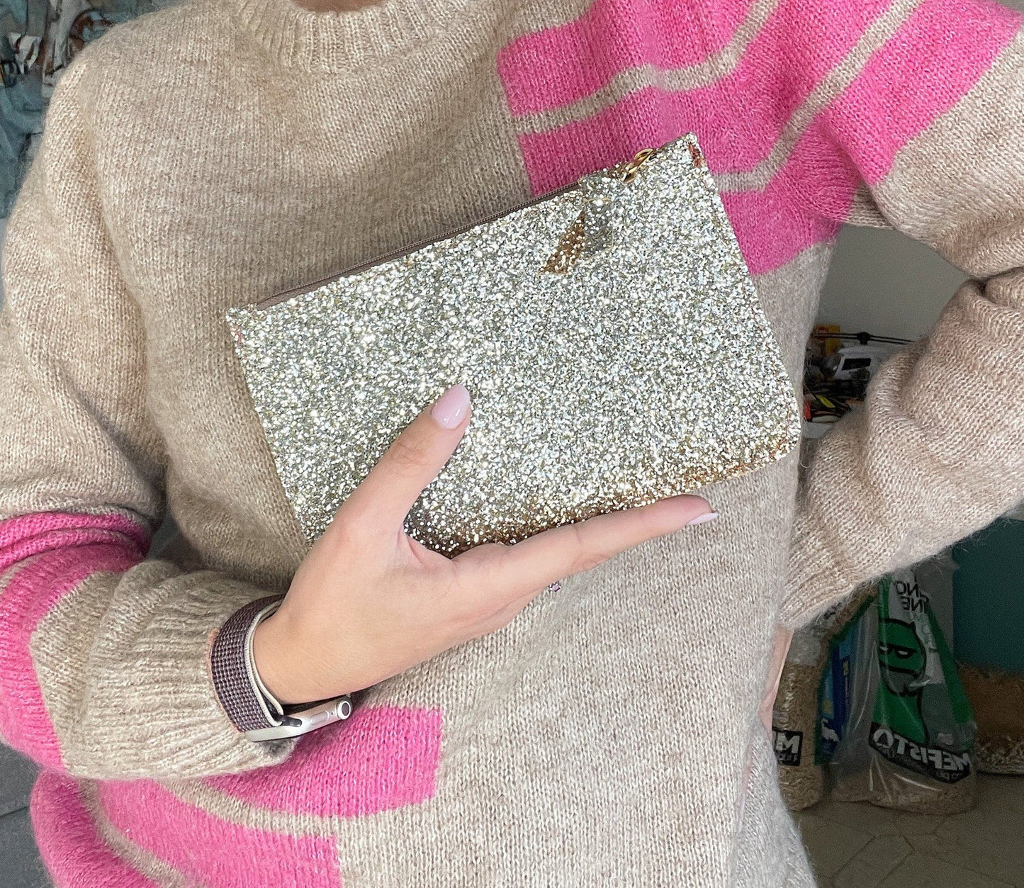 WONDER STAR MINI e MIDI, dègradè oro - sfumatura orizzontale