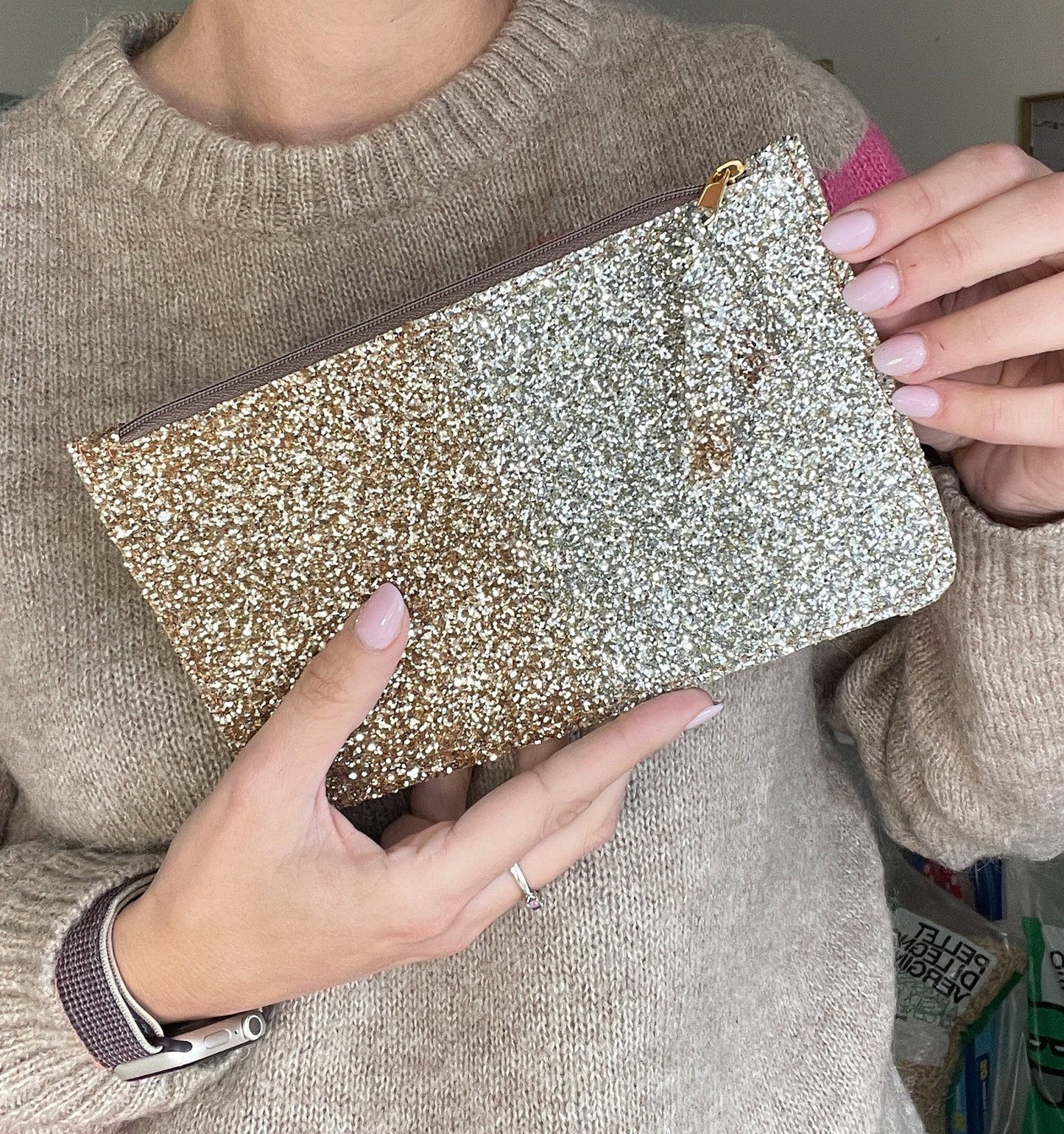 WONDER STAR mini, dègradè oro - sfumatura verticale