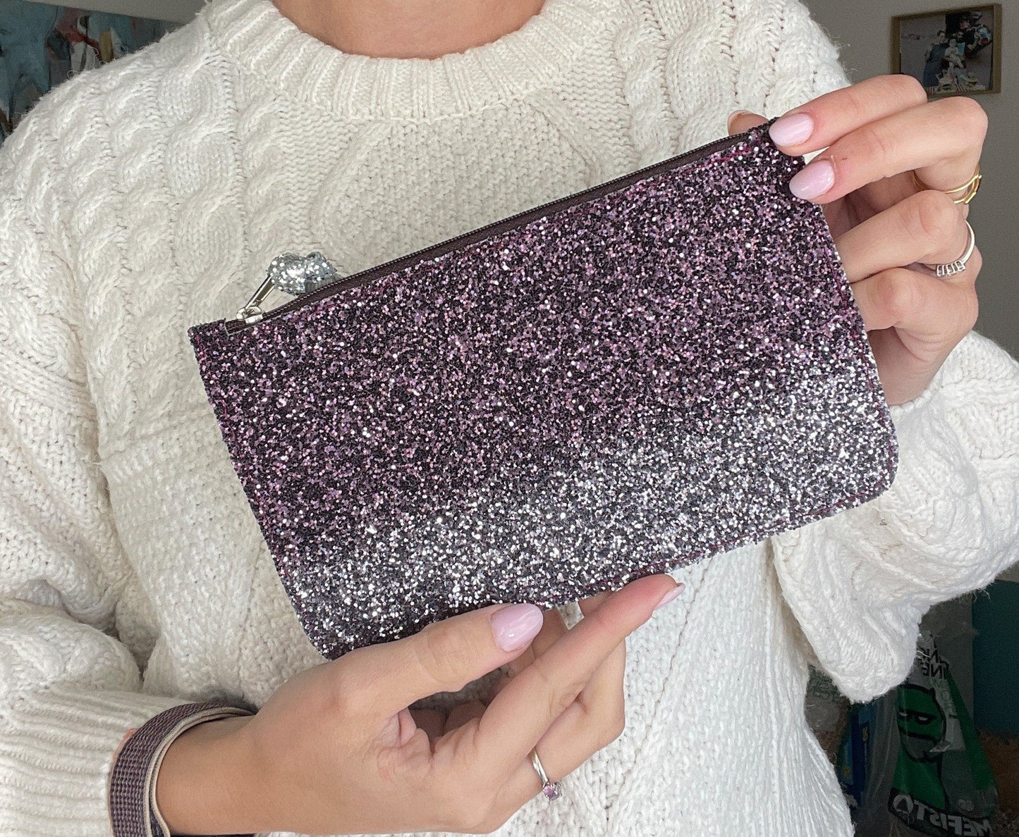 WONDER STAR MINI e MIDI, dègradè viola e argento