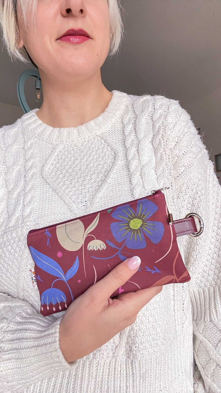Pochette WONDER MINI e stampa Flower Power