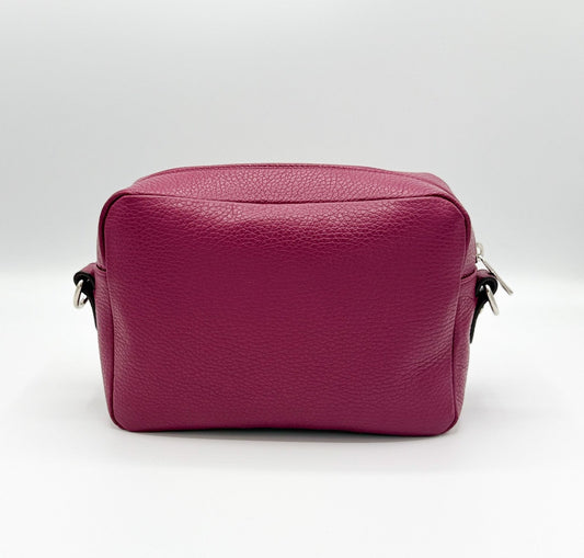 Tracolla Florence ciclamino e stampa House of the Sun