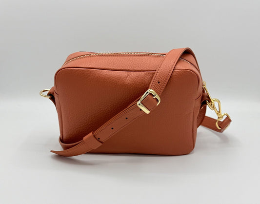 Tracolla Florence terracotta e stampa House of the Sun - piccolo difetto