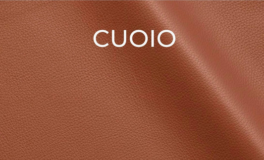 Pochette WONDER midi vera pelle cuoio e stampa Nanouk