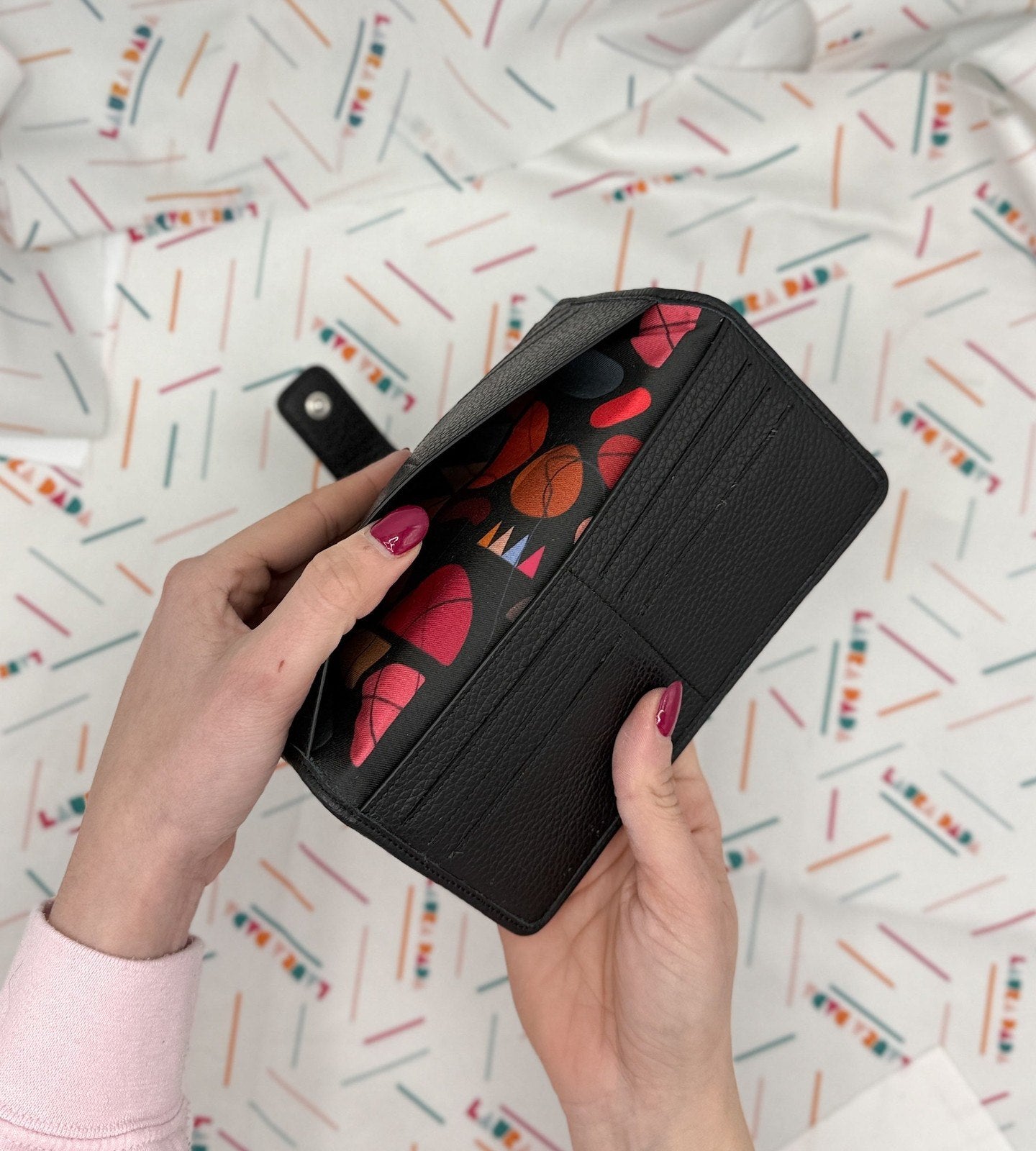 Portafoglio TILDA stampa Circus + Star Box ✨