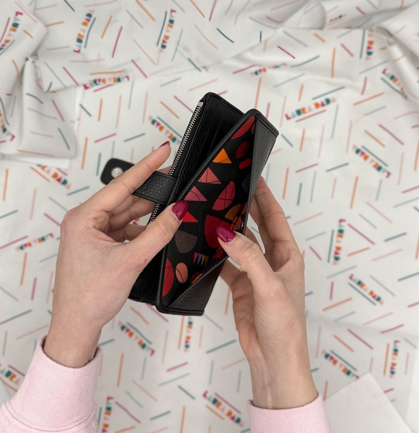 Portafoglio TILDA stampa Circus + Star Box ✨