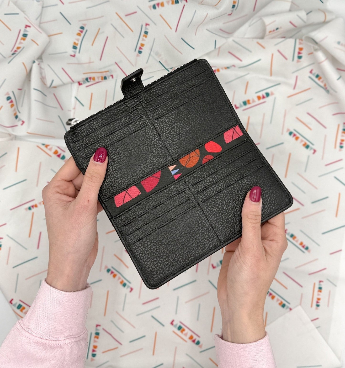 Portafoglio TILDA stampa Circus + Star Box ✨