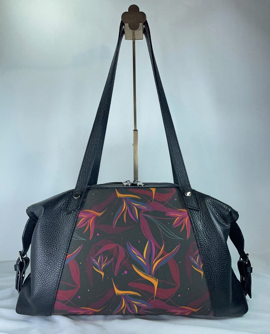 BOTERO vera pelle nera e pattern Sterlizie