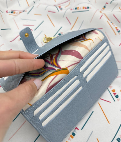 Portafoglio TILDA pelle artico e Sterlizia + Star Box