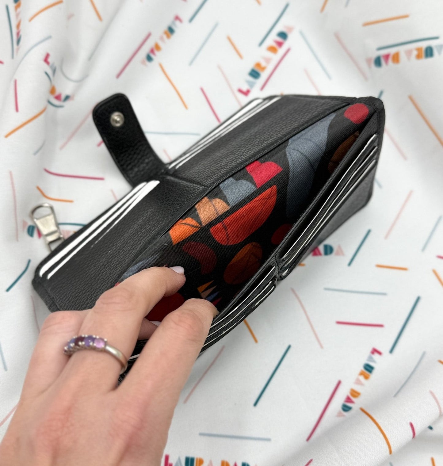 Portafoglio TILDA stampa Circus + Star Box