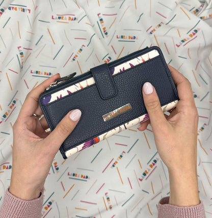 Portafoglio TILDA blu notte e stampa Colibrì + Star Box