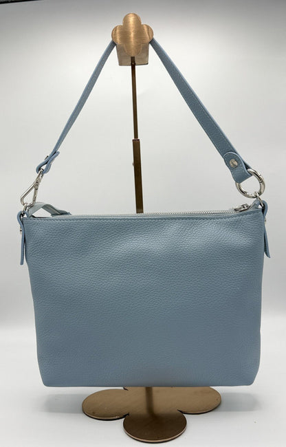 Tracolla MONDRIAN 4in1 monocolore in pelle artico - stampa interna