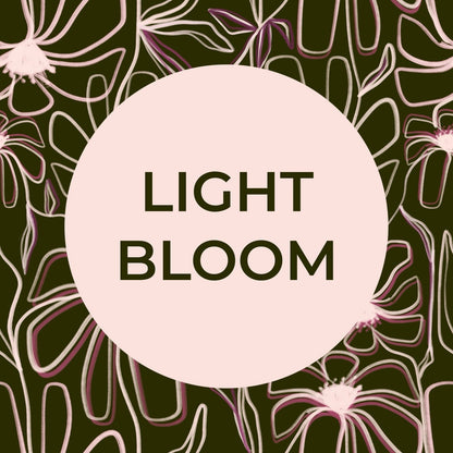 Secchiello KUSAMA verde oliva e interno Light Bloom