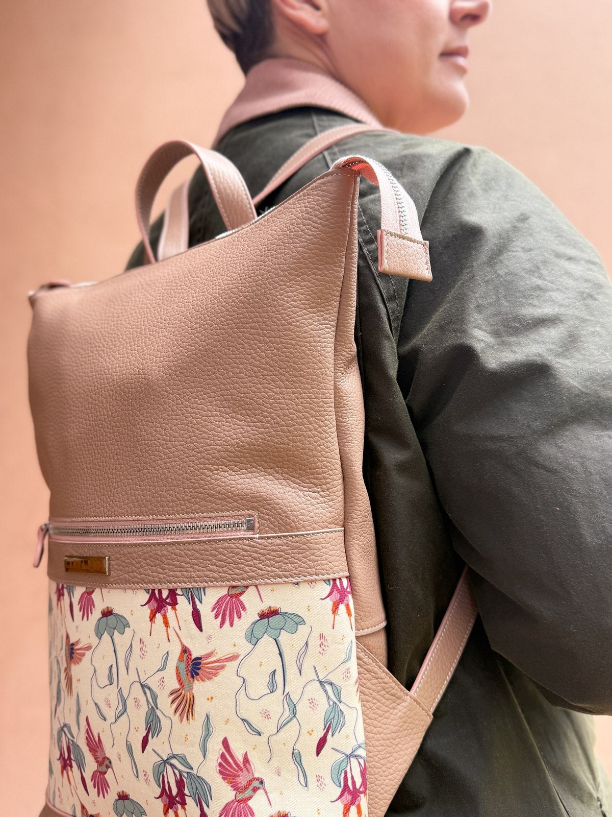 zaino Shibuya rosa colibri 3