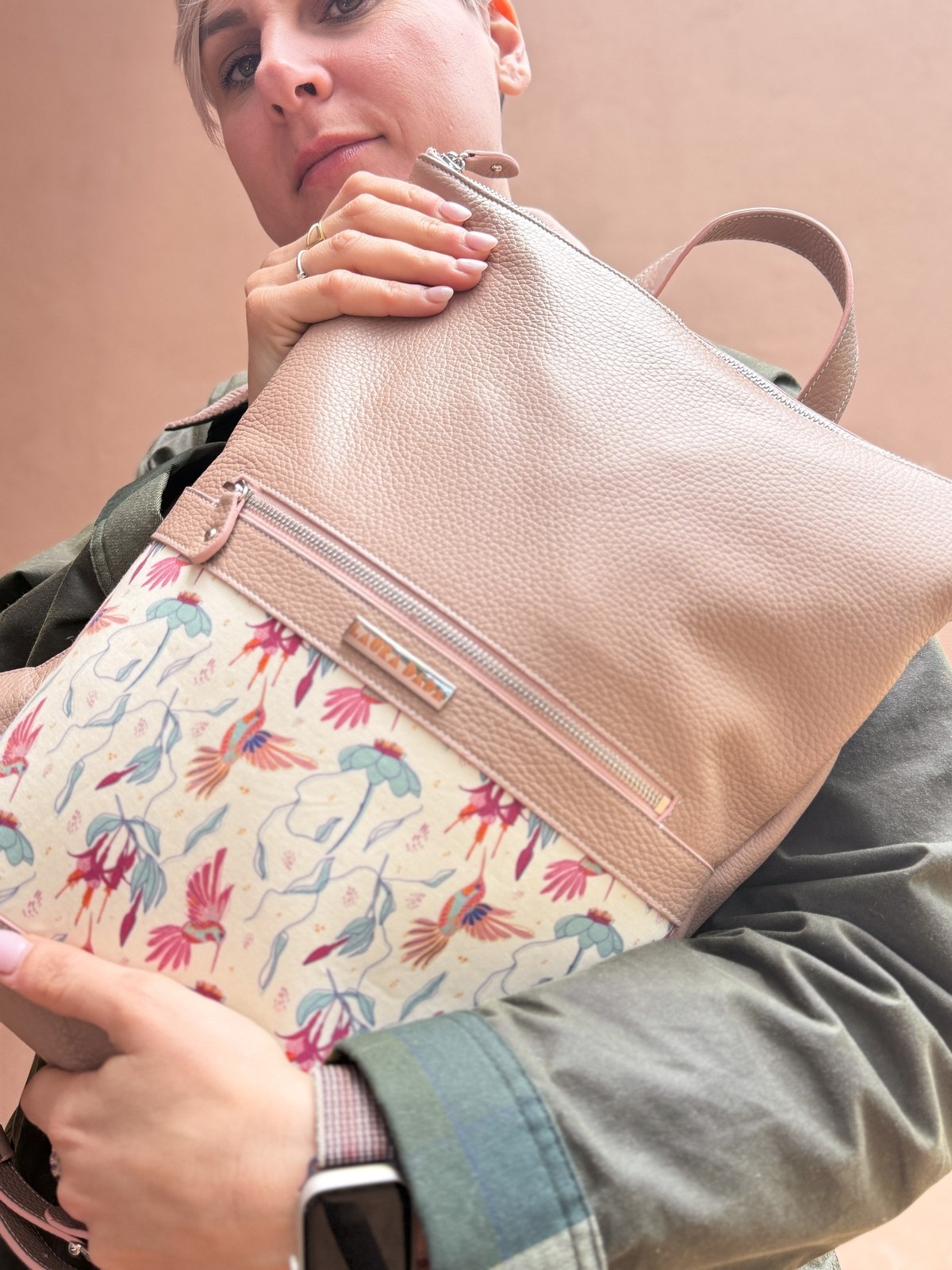 zaino Shibuya rosa colibri 9